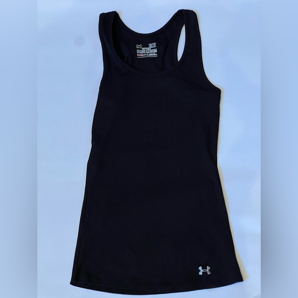 Black Under Armor Heat Gear Tank Top